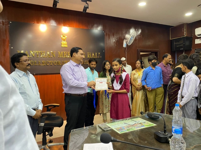 PSY Meritorious honor Bilaspur Collectorate
